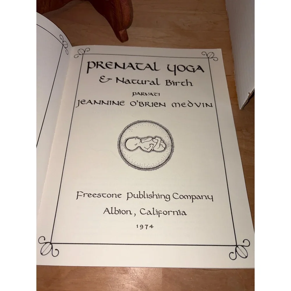 Prenatal Yoga & Natural Birth Book - See Description for details